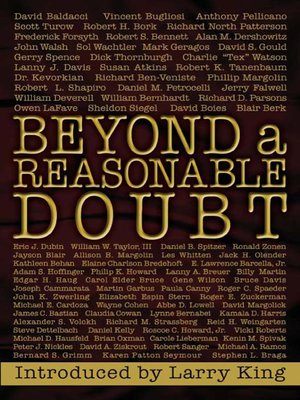 cover image of Beyond a Reasonable Doubt